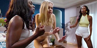 Coco Lovelock, Ana Foxxx And Mocha Menage In Ebony Milfs Fucking White Stepdaughter
