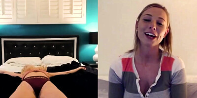 Big juicy tits Aidra Fox plays with pussy on webcam for dyke