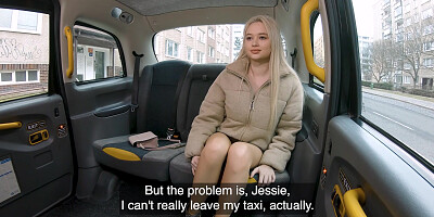 Jesse Ames got in the Fake Taxi