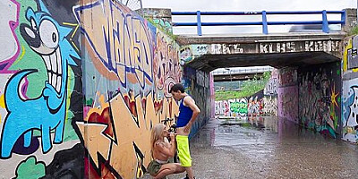 Angie Lynx, Jordi El Nino Polla Outdoor Anal Bike Ride