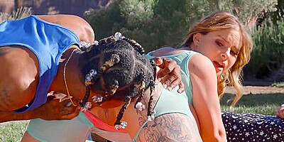 Hot Interracial - Brandy Renee And Damion Dayski