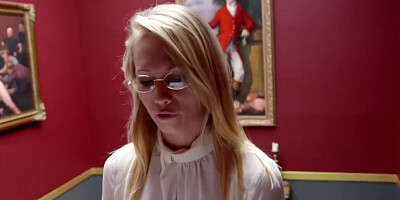 Blonde Business Woman In Ffm Bdsm Sex In The U - Xander Corvus, Simone Sonay And Dakota James