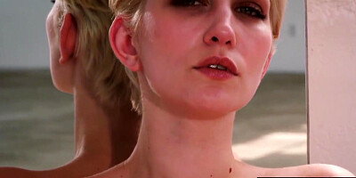 Skye Blue In Short Haired Blond Spreads Her Legs