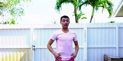 Stepmother with big boobs Becky Bandini fucks and swallows