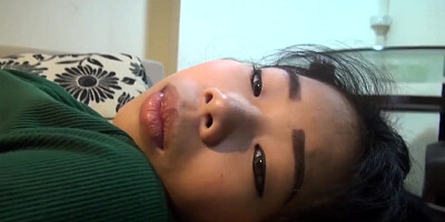 Thai amateur gets her pussy railed and stuffed with toys