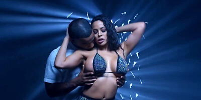 Latina goddess can't wait to have fun with a black boner