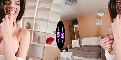 Hard nailining gorgeous girlfriend in panties