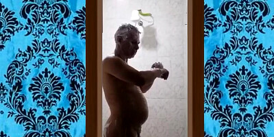 Meu Banho Gostoso Com o Pau Duro 024