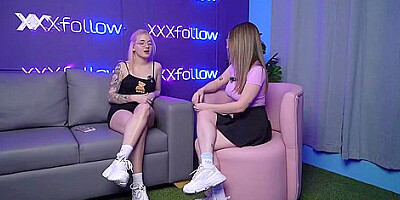 Emma Fiore & Dani Ortiz Te Indican Como Masturbarte Entre Besos Calientes Y Tetas Grandes Xxxfollow