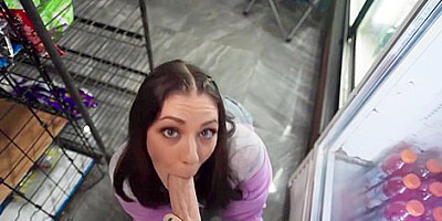 Babe Fucked In A Grocery Store With Tony Rubino And Brenna Mckenna