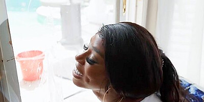 Incredible Ebony Mystique Sex Perverted With Van Wylde