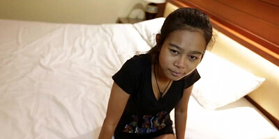 Creampie loving teen Thai hottie gets banged big time