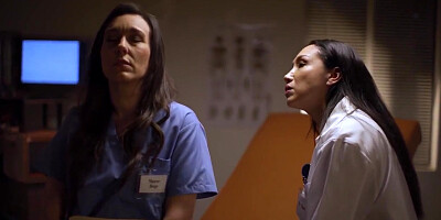 Vicki Chase And Sinn Sage In Latin Stepmom Doctor Lures A Nurse Into Intercourse