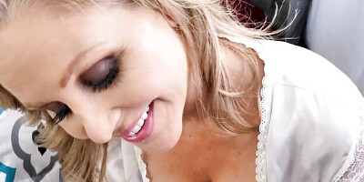 Big tits trailer with splendid Julia Ann from Spizoo