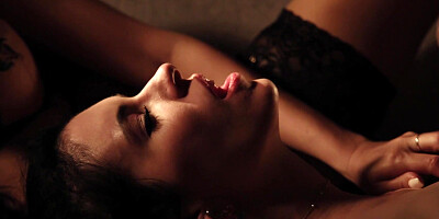 ...Great foursome XXX scene with Amber Jayne and Anna De Ville...