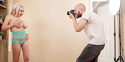 Model Fucks Her Photographer After Dream Photoshoot - Bad