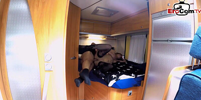 Rothaarige Deutsche Milf Fickt Mit Fremdem Mann In Wohnmobil