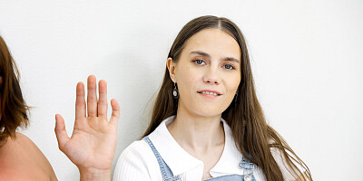 Stepfam threesome with a horny stepmom and pure orgasms