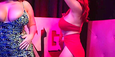 Horny Busty Milfs Take - Mia Mi, Natasha Nice And James Angel