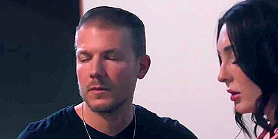 Charlotte Sins, Codey Steele And Seth Gamble - Big Boobed Brunette Slut Proves Her Loyalty On Two Big Dicks