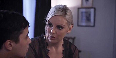 Sexy Stepmother Was Able To Give Pleasure To A Young Guy