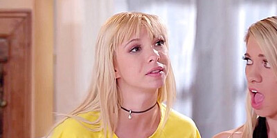 Lesbian Stepsiblings Swapping Girlfriend With Khloe Kapri, Samantha Hayes And Kenzie Reeves