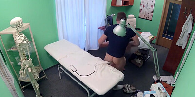 Boobs From Uk Visits A Czech Hospital And Fucks The Doctor
