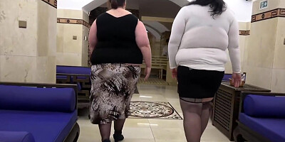 Two Bbw Hungry Hippos Share A Poor Skinny Ass Cock For 4kcnm
