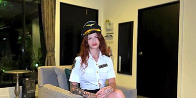the only thing police girl found is my DICK