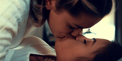 Young dykes Alina Lopez and Kendra Spade go for rimming