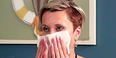 Tanya Virago Double Cumshot To Her Slut Face - Tanya Tanya - Tanya Virago