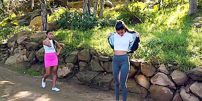 Body Swapped Lesbian Licked By Rivals Gf - Lauren Phillips, Ember Snow And Emily Willis