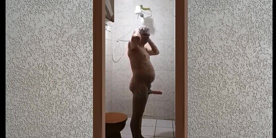 Meu Banho Gostoso Com o Pau Duro 005
