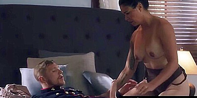 Dana Vespoli And Oliver Flynn - Lonely Widow Dana Wants Stepson To Wear Gone Husband Military Uniform & Fuck Her