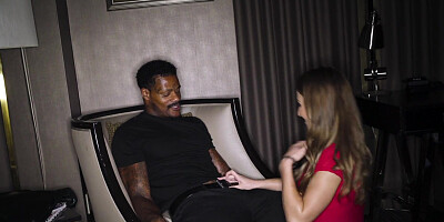 ...Sweet Paige Owens sucks BBC and rides it...