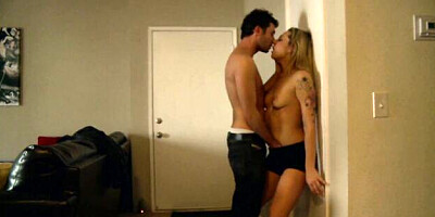 Watch playful James Deen and Dahlia Sky's dirt