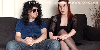 Sexy Red In Frustrated Redhead Wife Needs Help With Her Tiny-dick Husband