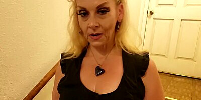 BIG BOOBS BLONDE MILF MISSES COCK WELCOME HOME BLOWJOB SWALLOWS LOAD