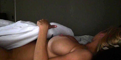Busty bound lesbian MILF dicked a strapon wearing teen
