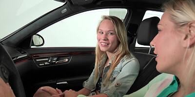 mom and daughter having fun