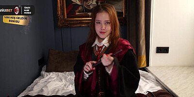 A concerned Hermione happily succumbed to the forbidden charms of sex.