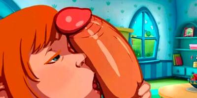 Best blowjob of famous toons
