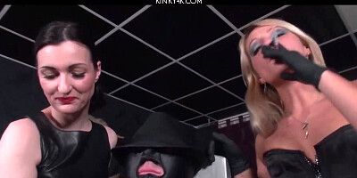 Fun With The Slave In Black