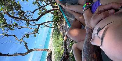 Public Fingering At The Beach