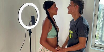 I help my little stepsister on her social networks so I can fuck her