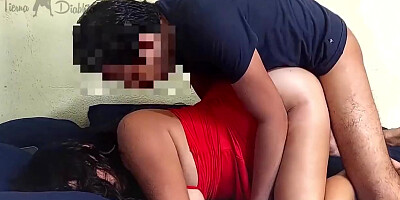 Dont Yet, Please! My Beautiful Tits Bounce Freely When She Fucks Me Doggy Style