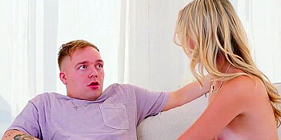 Smarty Pants Stepsister Britney Rose Cunningly Outwits Stepbrother Into Fucking Her
