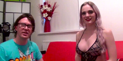 Mesmerizing Carly Rae hammered hard after sucking nerd POV