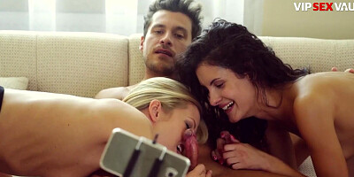 Leanna Sweet Joins Sicilia & Andy Stone For Cuckold Threesome - VIP SEX VAULT