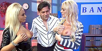 Horny Guy Gets To Bang Multiple Sluts At The Same Time